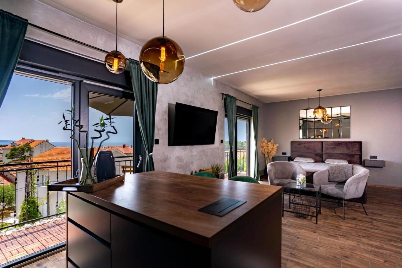 Modern Studio With A Beautiful View Rab Town Exterior photo